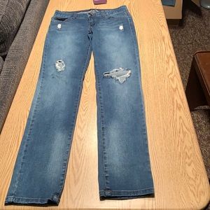 AQUA distressed jeans size 28
